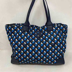 Pre-Owned Tory Burch Navy Nylon Handbag