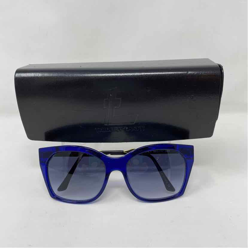 Pre-Owned Thierry Lasry Blue Plastic Sunglasses