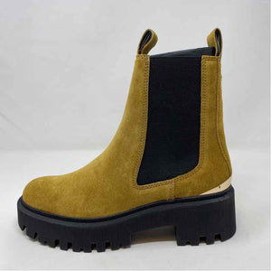 Pre-Owned Shoe Size 9.5 Maje Cognac Booties