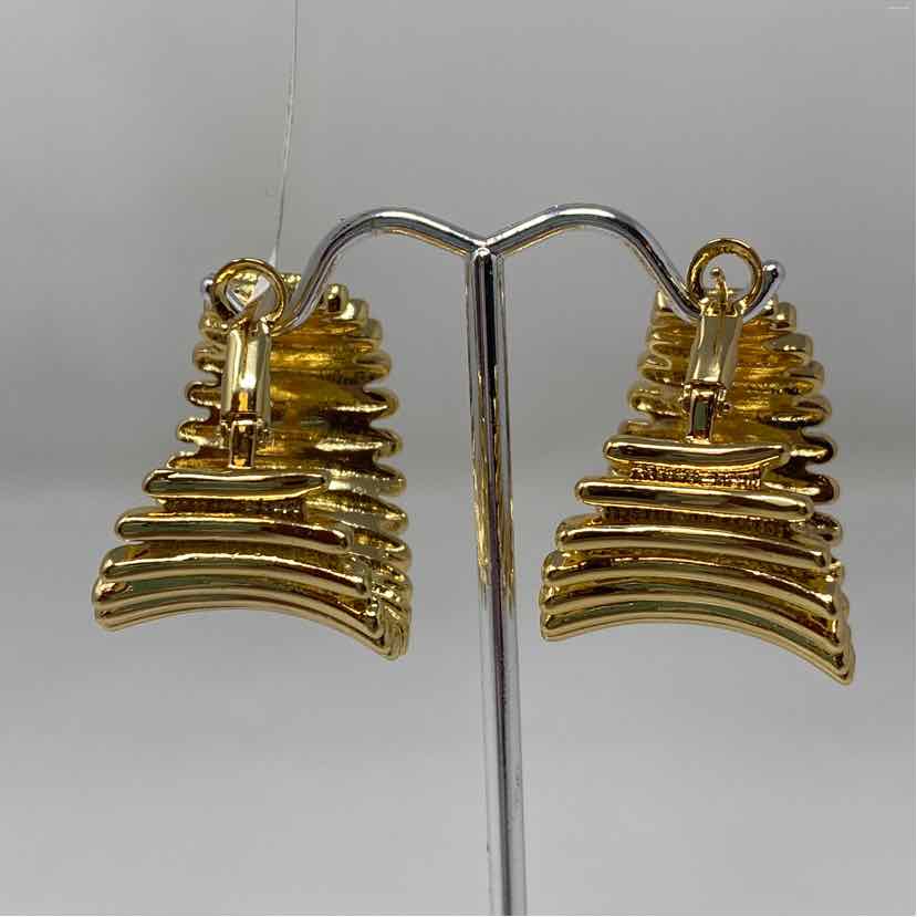 Gold Metal Earrings