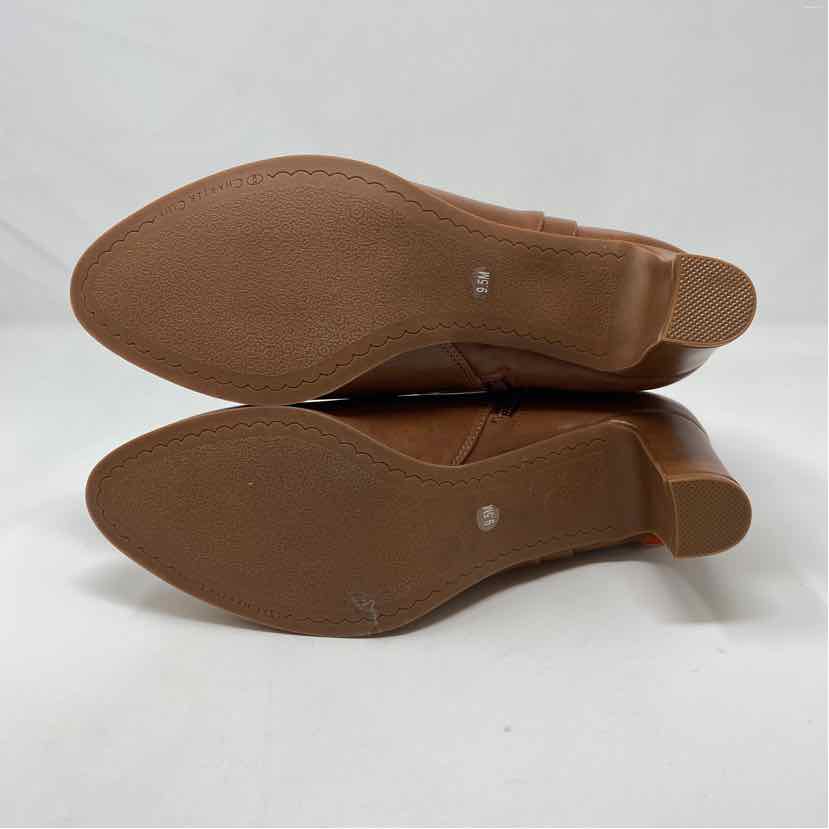 Pre-Owned Shoe Size 9.5 Charter Club Brown Booties