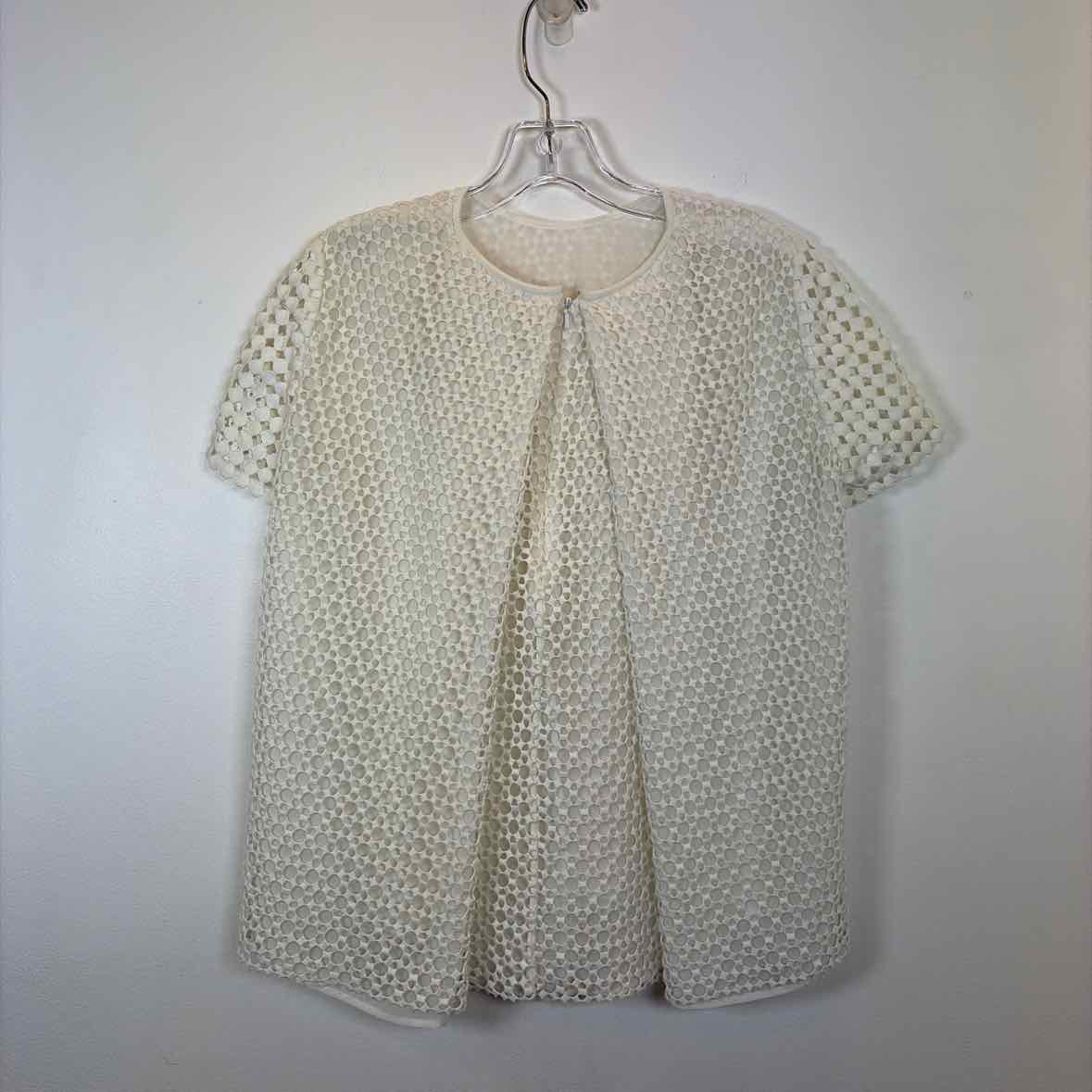 Pre-Owned Size S Tory Burch White Casual Dress