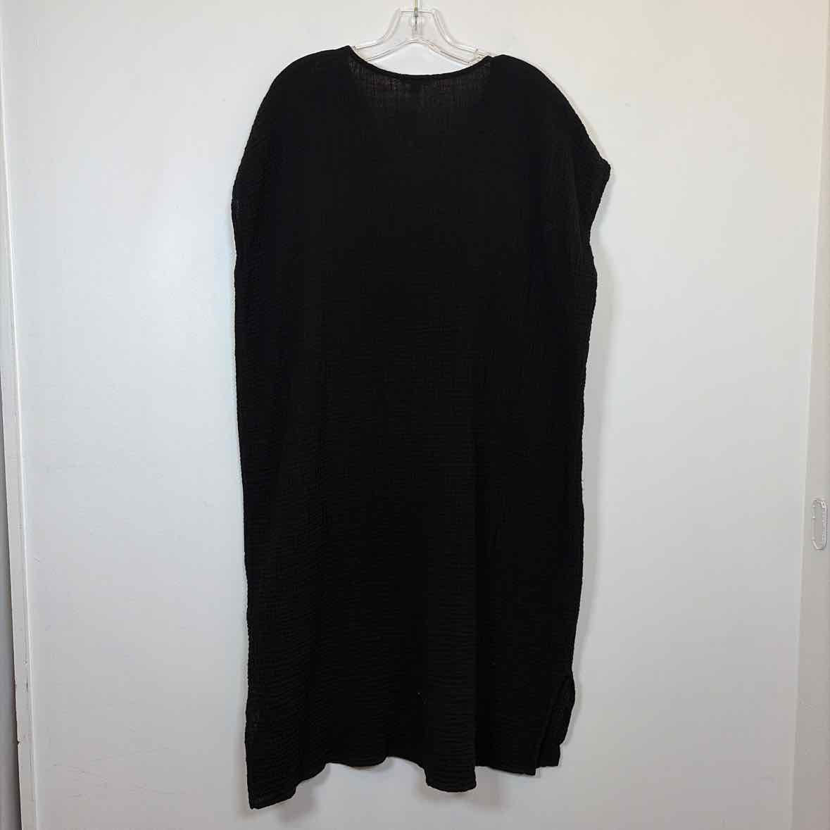 Pre-Owned Size XL Eileen Fisher Black Casual Dress
