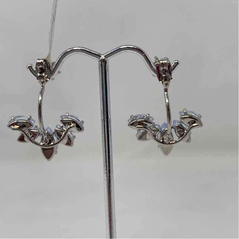 Silver Metal Earrings