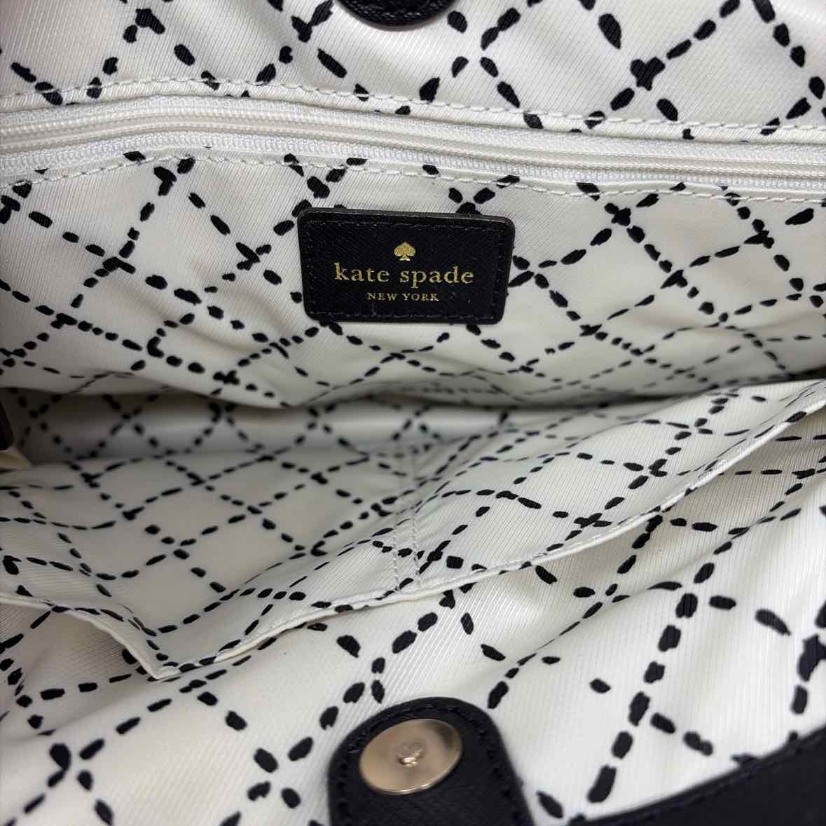 Pre-Owned Kate Spade Black Leather Handbag