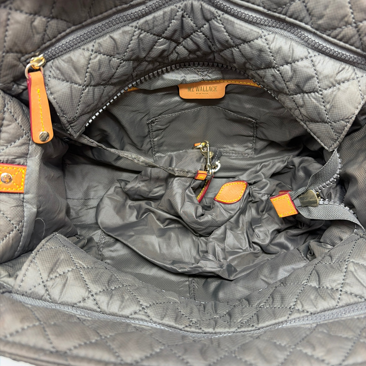 Pre-Owned MZ Wallace Grey Nylon Handbag