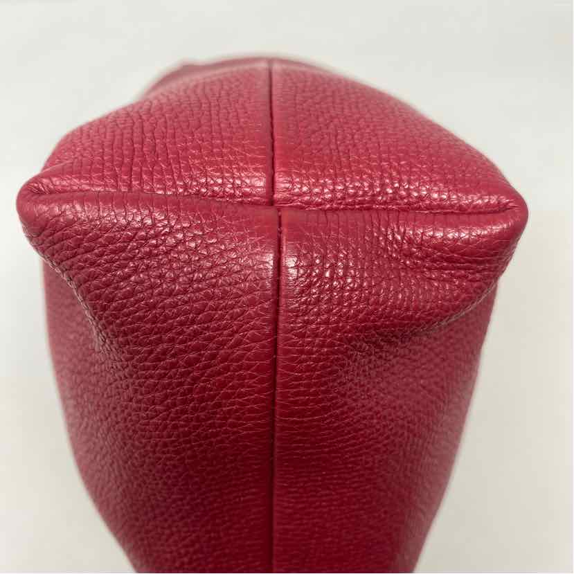 Pre-Owned Burberry Magenta Fabric Designer Handbag