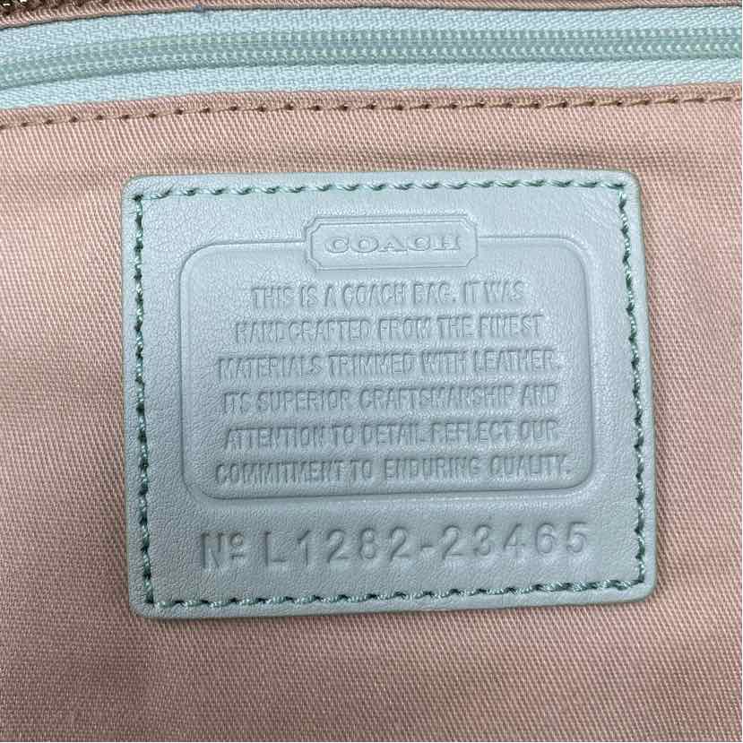 Pre-Owned Coach Monogram Canvas Handbag