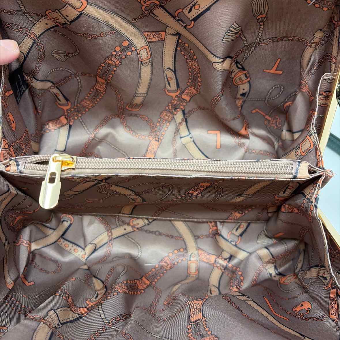 Green Patent Handbag