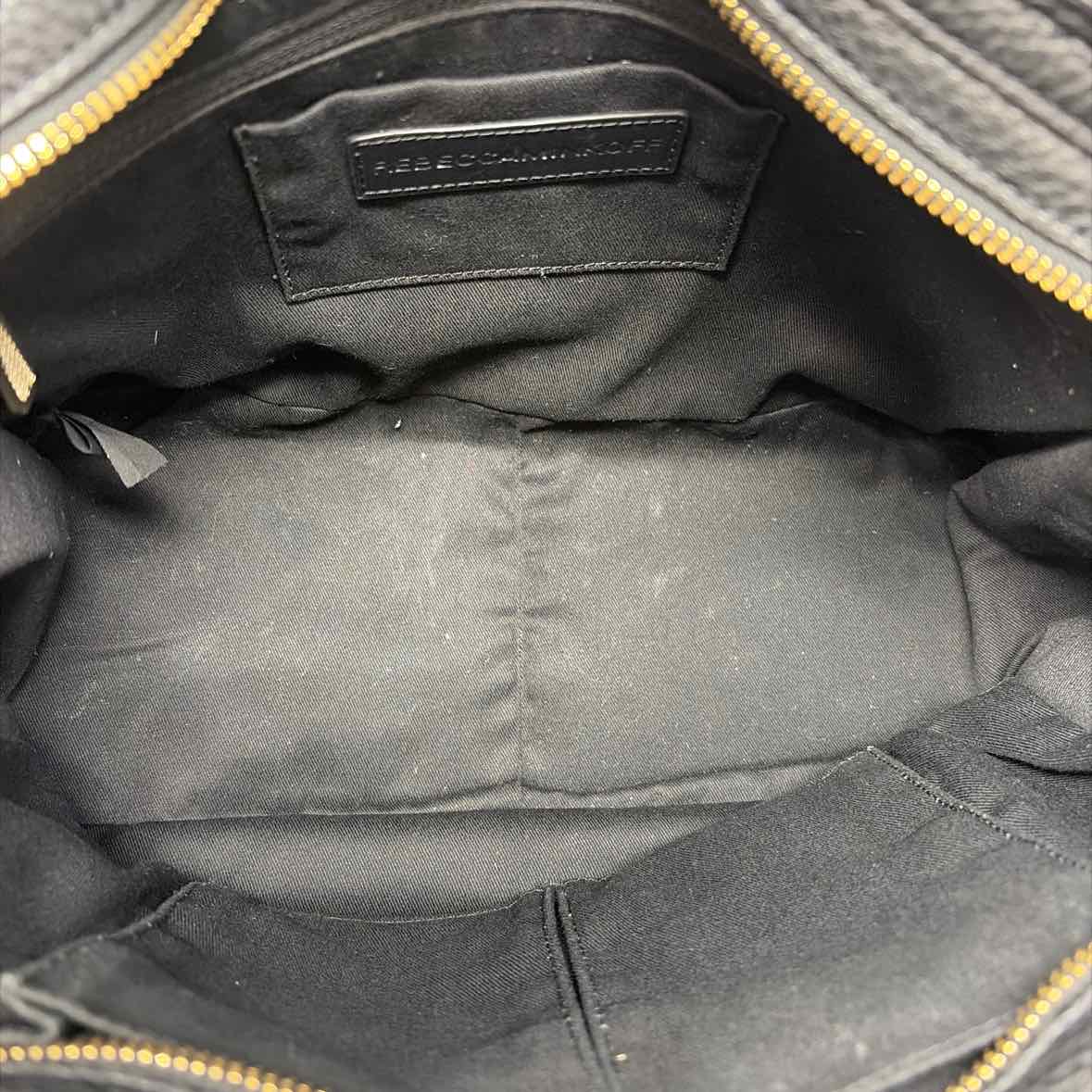 Pre-Owned Rebecca Minkoff Black Leather Handbag