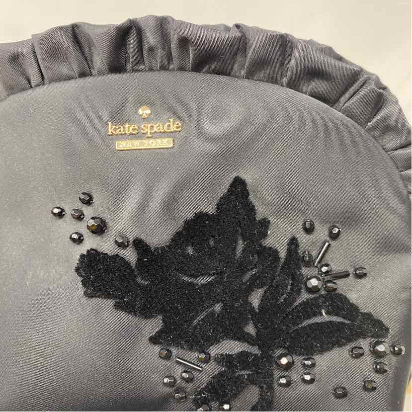 Pre-Owned Kate Spade Black Nylon Cosmetic Bag