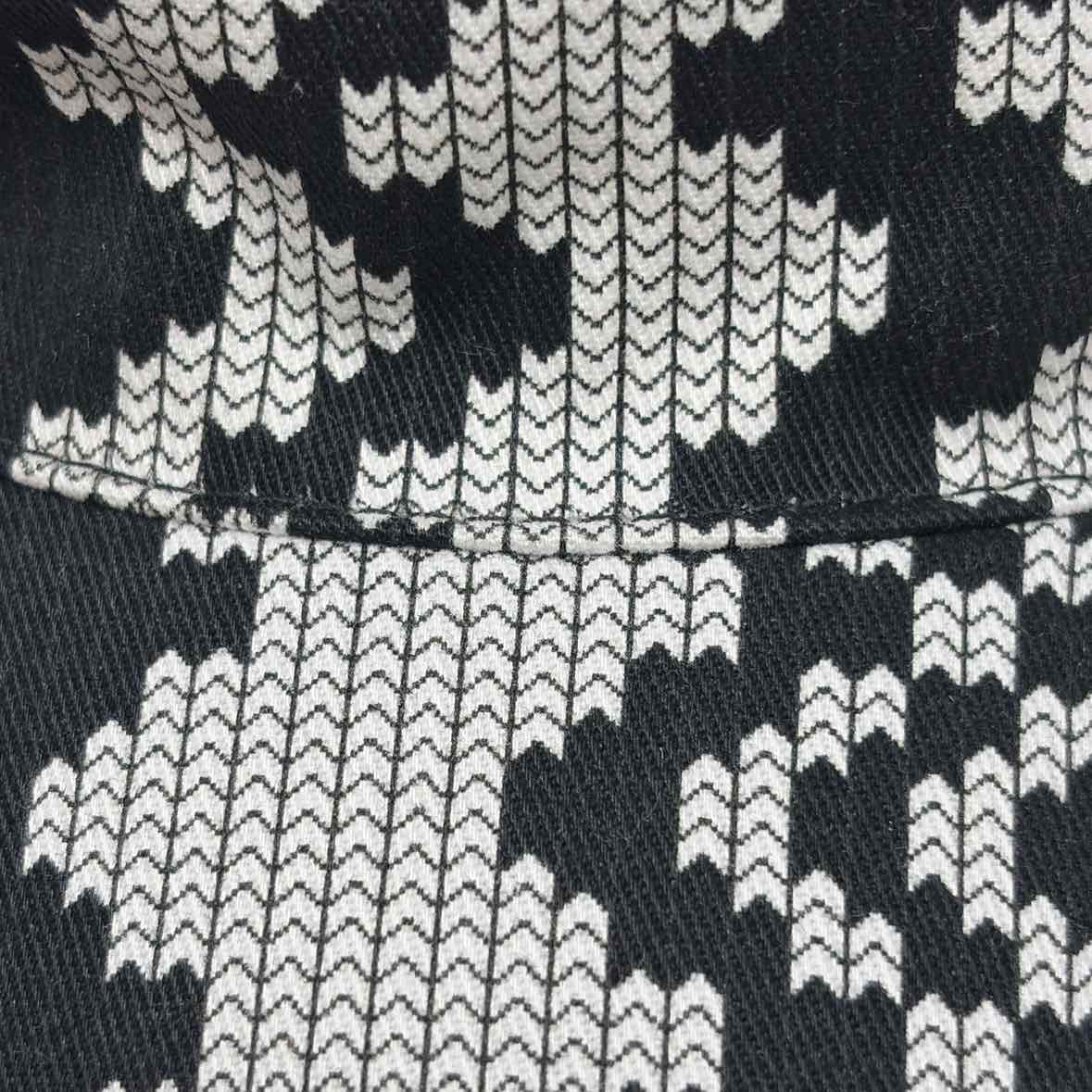 Pre-Owned Missoni Black/White Canvas Designer Hats