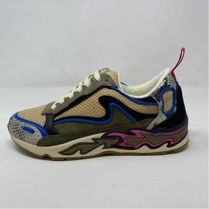 Pre-Owned Shoe Size 5.5 Sandro Tan Sneaker