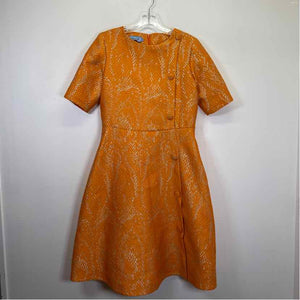 Pre-Owned Size S Mimisol Orange Casual Dress