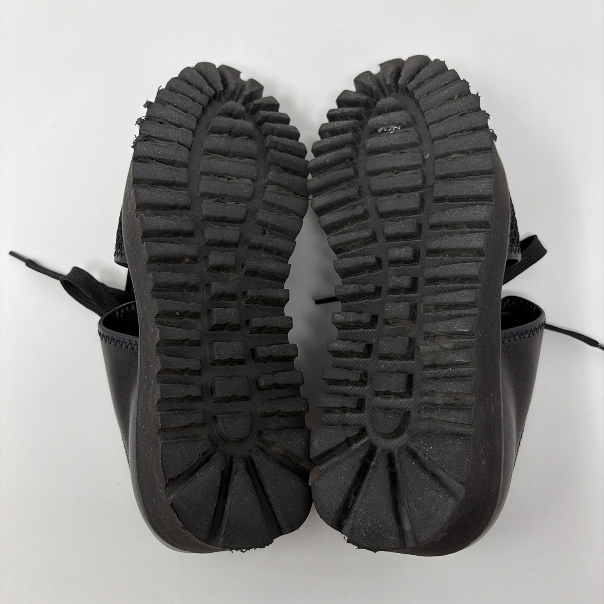 Pre-Owned Shoe Size 6.5 All Black Black Wedge