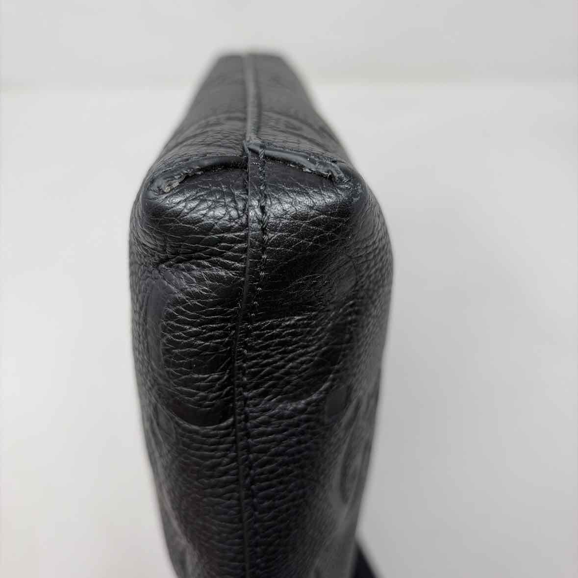 Pre-Owned Gucci Black Leather Designer Handbag