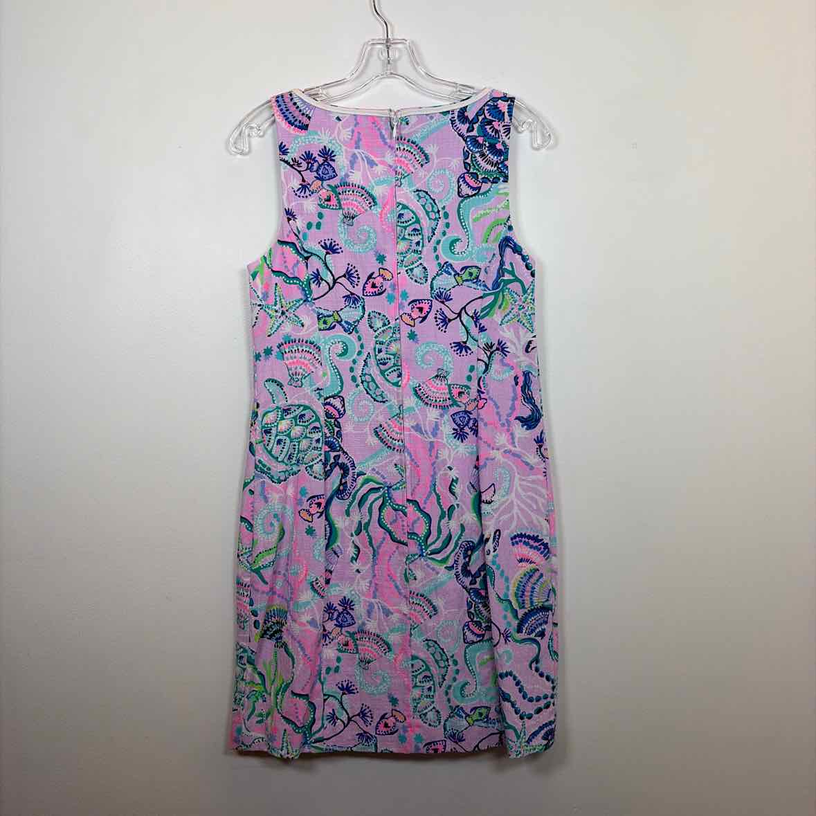 Pre-Owned Size 6/M Lilly Pulitzer Purple Multi Casual Dress