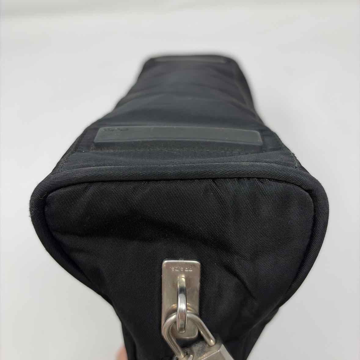 Pre-Owned Prada Black Nylon Designer Handbag