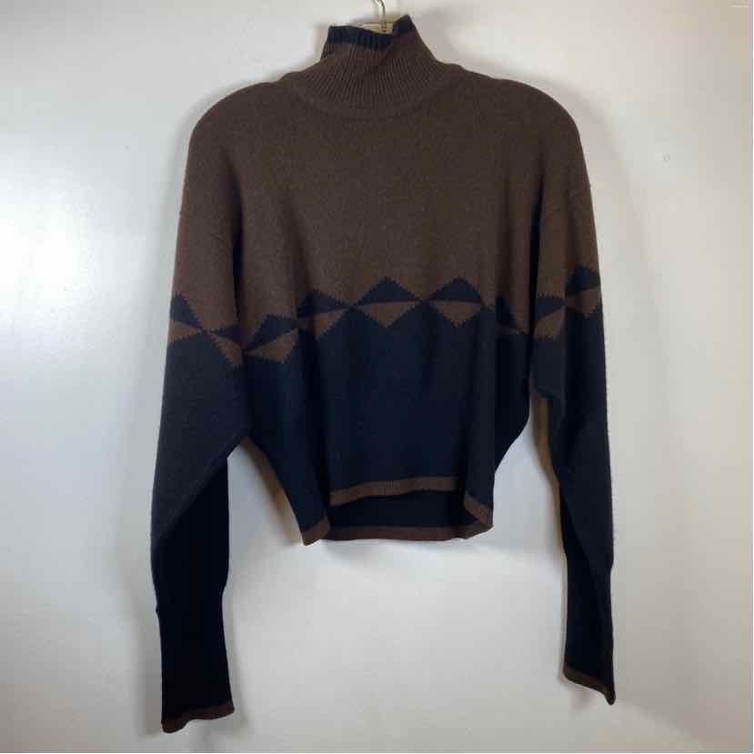 Pre-Owned Chanel Brown Knit Women Size XS Designer Clothes