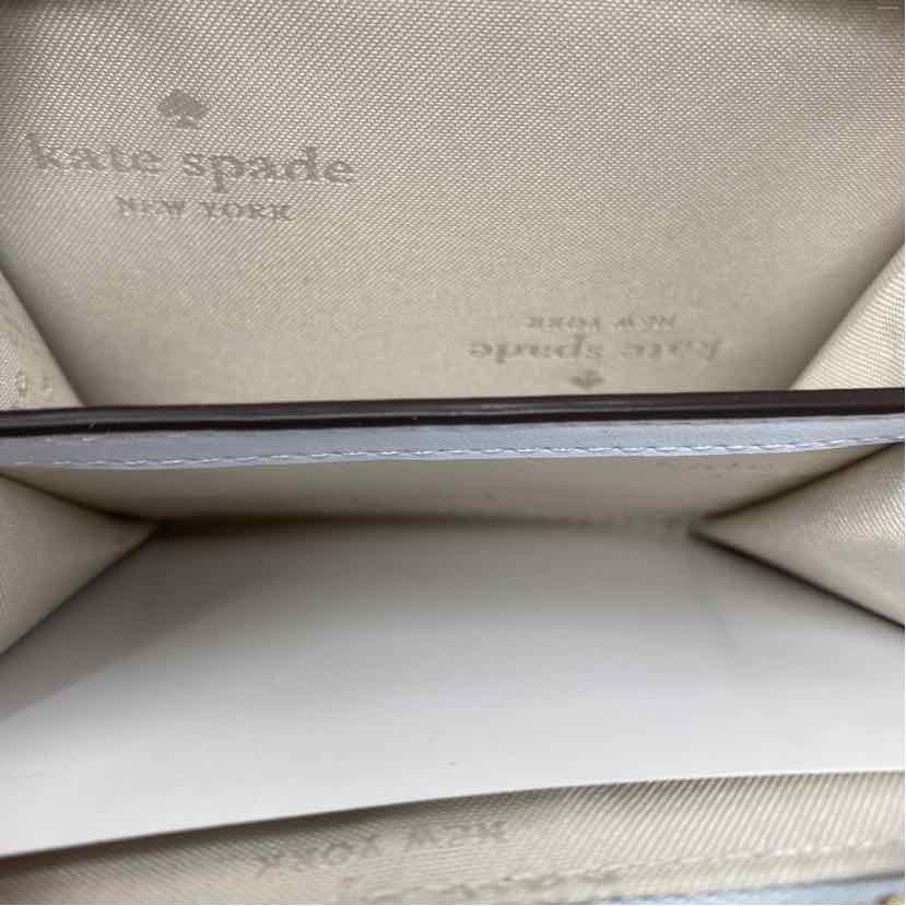Pre-Owned Kate Spade Light Blue Canvas Wallet