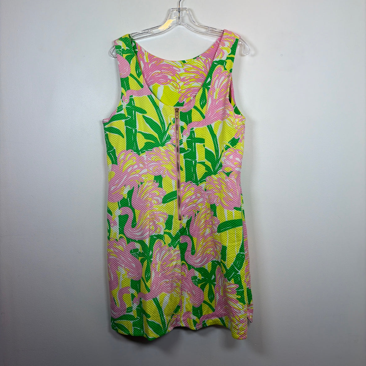 Pre-Owned Size 16/XL Lilly Pulitzer Yellow Multi Casual Dress