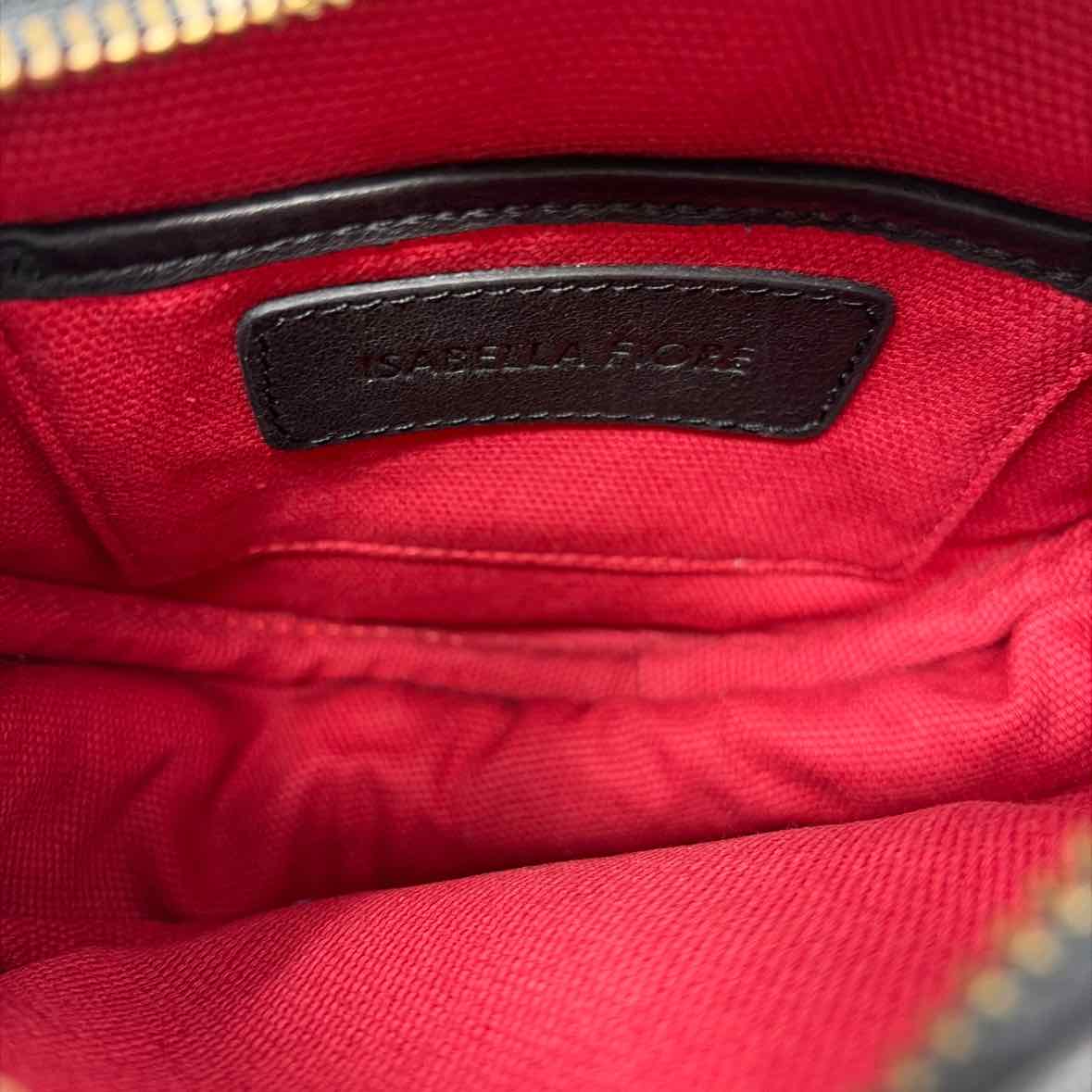 Pre-Owned Isabella Fiore Black Leather Handbag