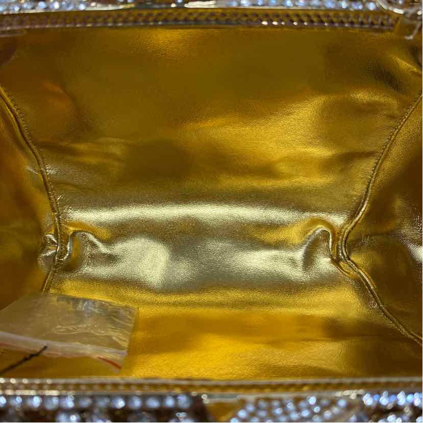 Pre-Owned Boutique Gold Metal Handbag