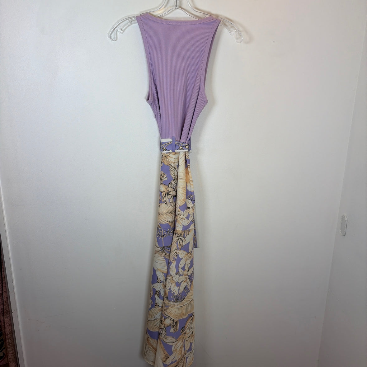 Pre-Owned Size S Her..Bottari Purple Multi Casual Dress
