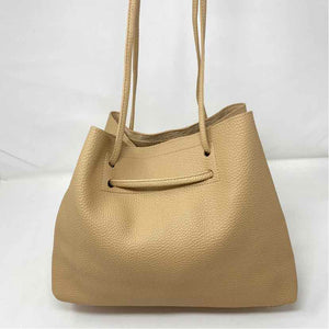 Pre-Owned 8 Other Reasons Beige Pleather Handbag
