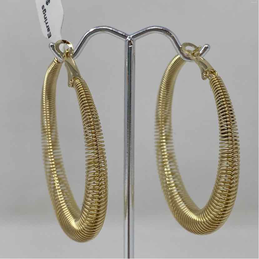 Gold Metal Earrings
