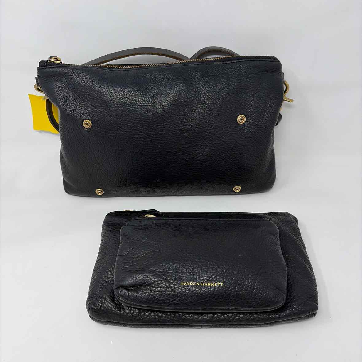 Pre-Owned Hayden Harnett Black Leather Handbag