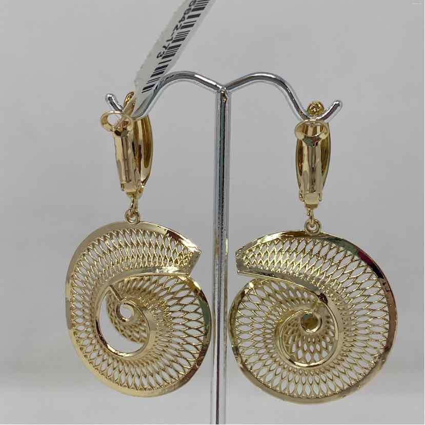 Gold Metal Earrings