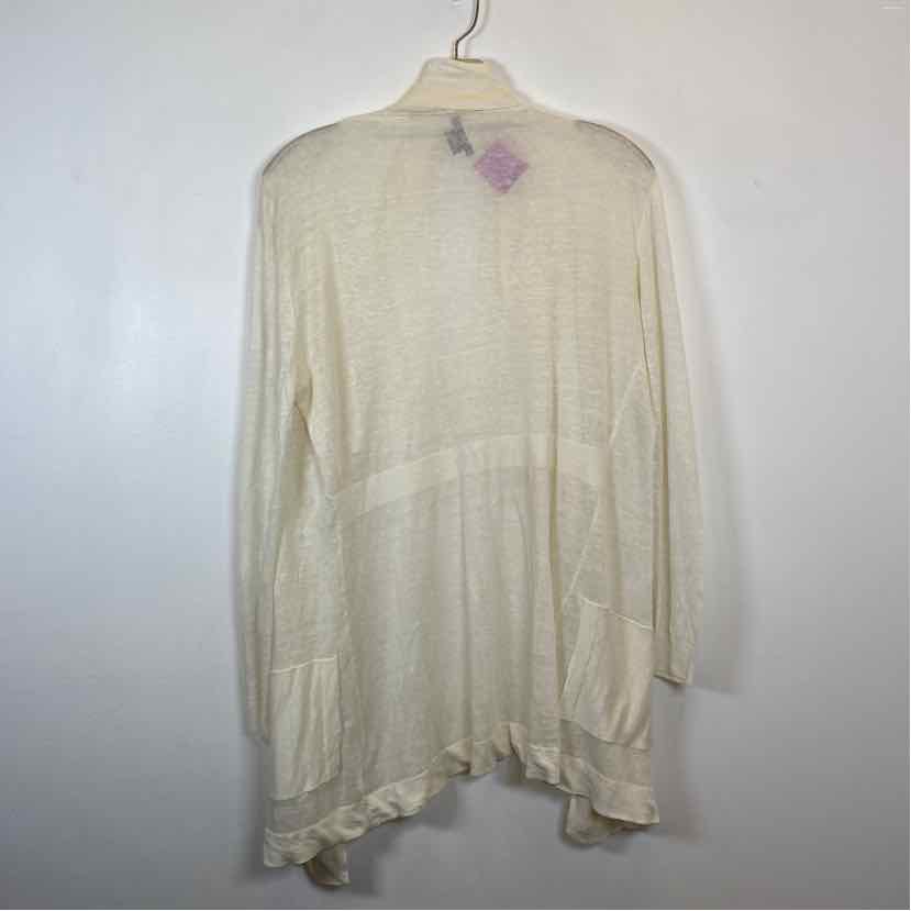 Pre-Owned Size M Theory White Cardigan