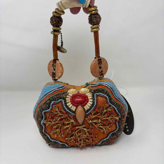 Pre-Owned Mary Frances Orange Handbag