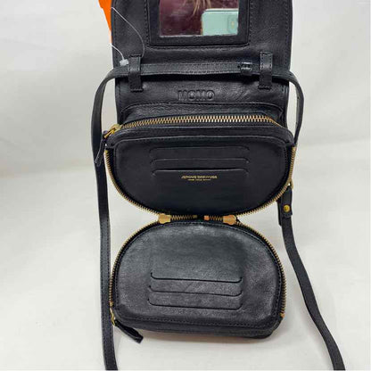Pre-Owned MOMO Black Leather Handbag