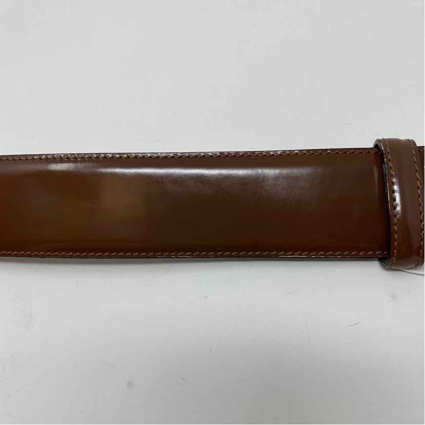 Pre-Owned Gucci Brown Leather Designer Belt