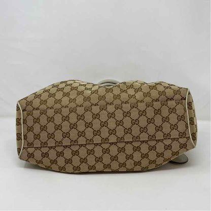 Pre-Owned Gucci Monogram Canvas Designer Handbag