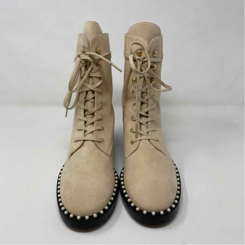 Pre-Owned Shoe Size 9.5 Stuart Weitzman Pink Booties