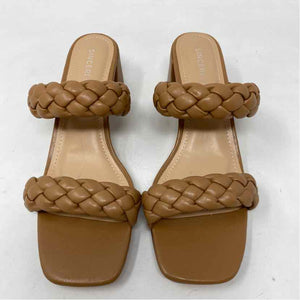 Pre-Owned Shoe Size 9 Sincerley Jules Tan Sandals