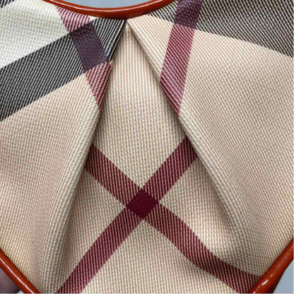 Pre-Owned Burberry Plaid Canvas Designer Handbag