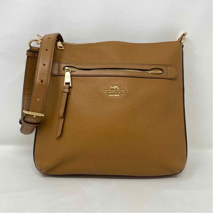 Pre-Owned Coach Camel Leather Handbag