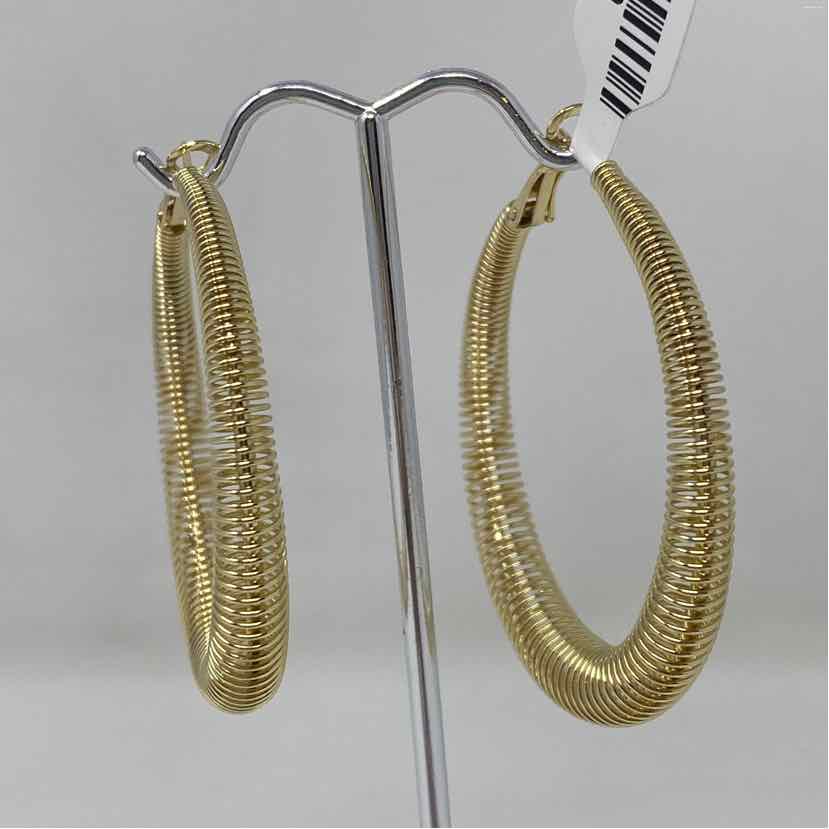 Gold Metal Earrings
