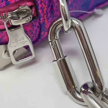 Pre-Owned Louis Vuitton Pink Multi Leather Designer Handbag