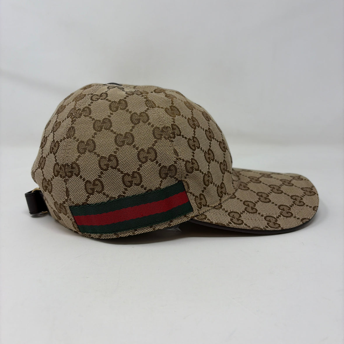 Pre-Owned Gucci Monogram Fabric Designer Hats