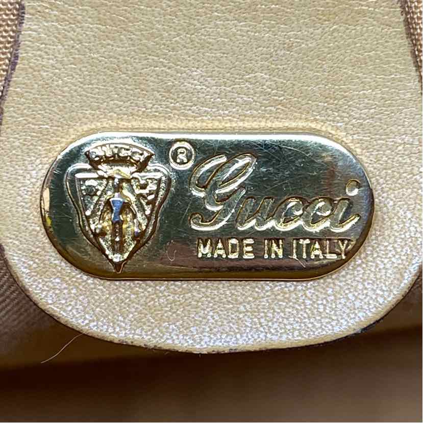 Pre-Owned Gucci Monogram Canvas Designer Handbag