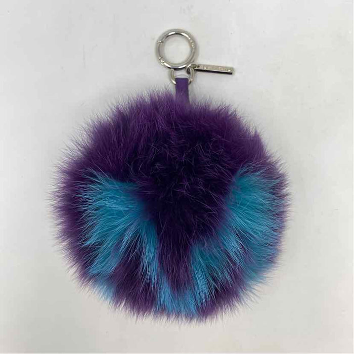 Pre-Owned Fendi Purple Fur Designer Jewelry