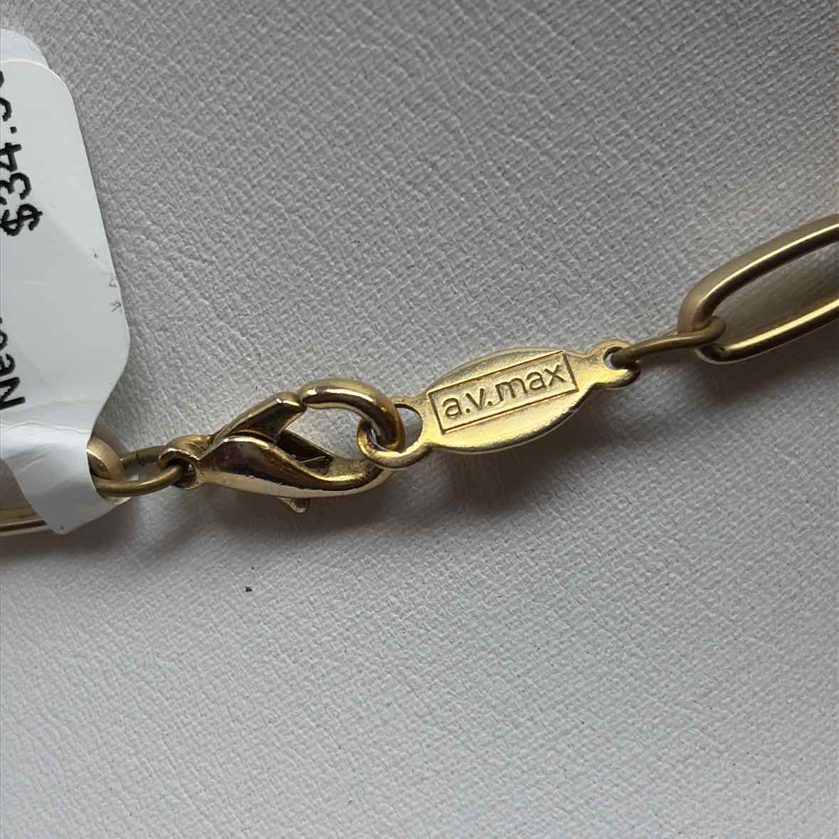 Pre-Owned AV Max Brown Multi Chains Necklace