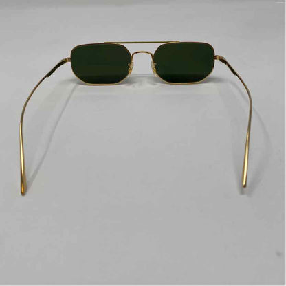 Pre-Owned Khaite Gold Wire Sunglasses