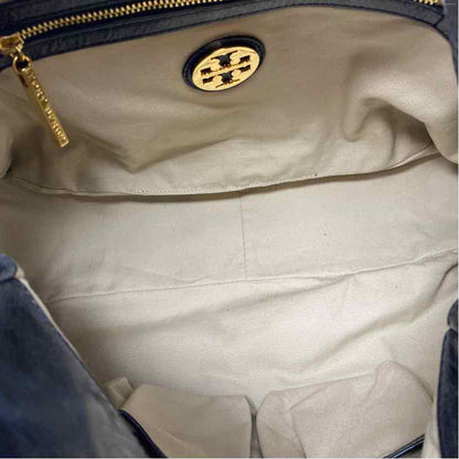 Pre-Owned Tory Burch Black Leather Handbag