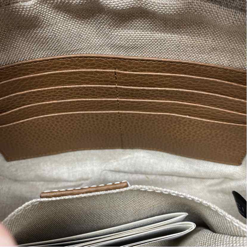 Pre-Owned Gucci Monogram Canvas Designer Handbag